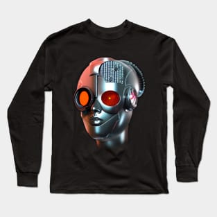 Female Superior Cyborg No. 193 Long Sleeve T-Shirt